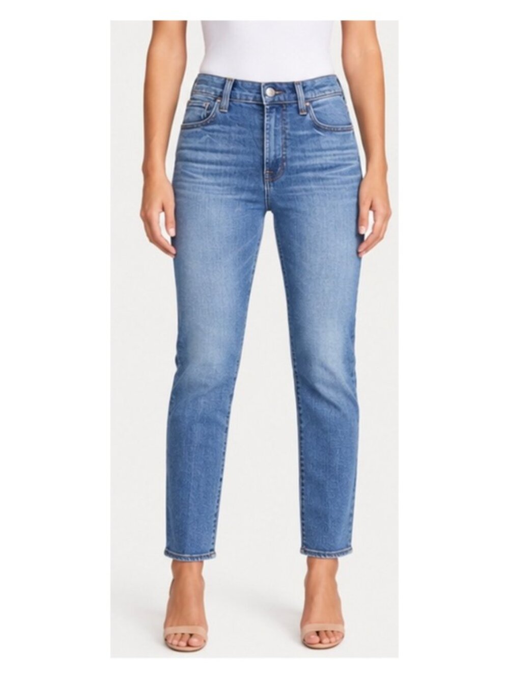 7 For All Mankind Easy Slim Jeans PYN Blue Size 24 NWT